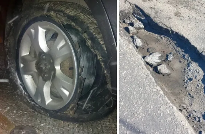 اگر لاستیک ماشین شما در چاله چوله‌های خیابان پاره شده است، می‌توانید خسارت آن را بگیرید